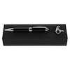 Thumbnail Image 1 of BOSS Icon Chrome Cufflinks & Black Ballpoint Pen Set