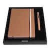 Thumbnail Image 0 of BOSS Iconic A5 Tan Leather Notebook & Rollerball Pen Set