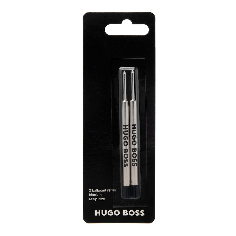Main Image 1 of BOSS Ballpoint Black Medium Tip Refills x 2