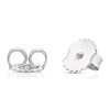 Thumbnail Image 1 of 9ct White Gold 0.15ct Diamond Snowflake Stud Earrings