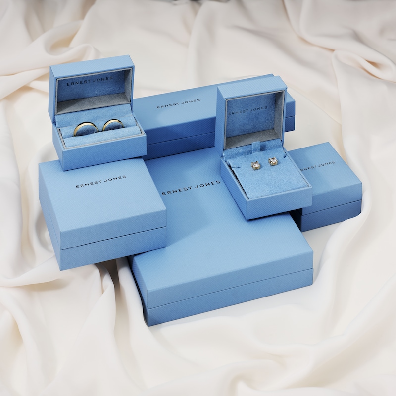 Main Image 4 of 9ct White Gold 0.10ct Diamond Heart Pendant