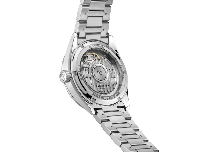 TAG Heuer Carrera Ladies' Diamond Textured Stainless Steel Watch