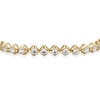 Thumbnail Image 2 of 9ct Yellow Gold 5ct Diamond GSI Certified Tennis Bracelet