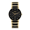 Thumbnail Image 0 of Rado Centrix Diamond Black & Gold-Tone PVD Bracelet Watch