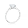 Thumbnail Image 4 of Engagement Ring Platinum Round Cut Four Claw Solitaire 1ct Diamond Ring