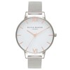 Thumbnail Image 1 of Olivia Burton Big Dial Silver Metal Plated Mesh Watch