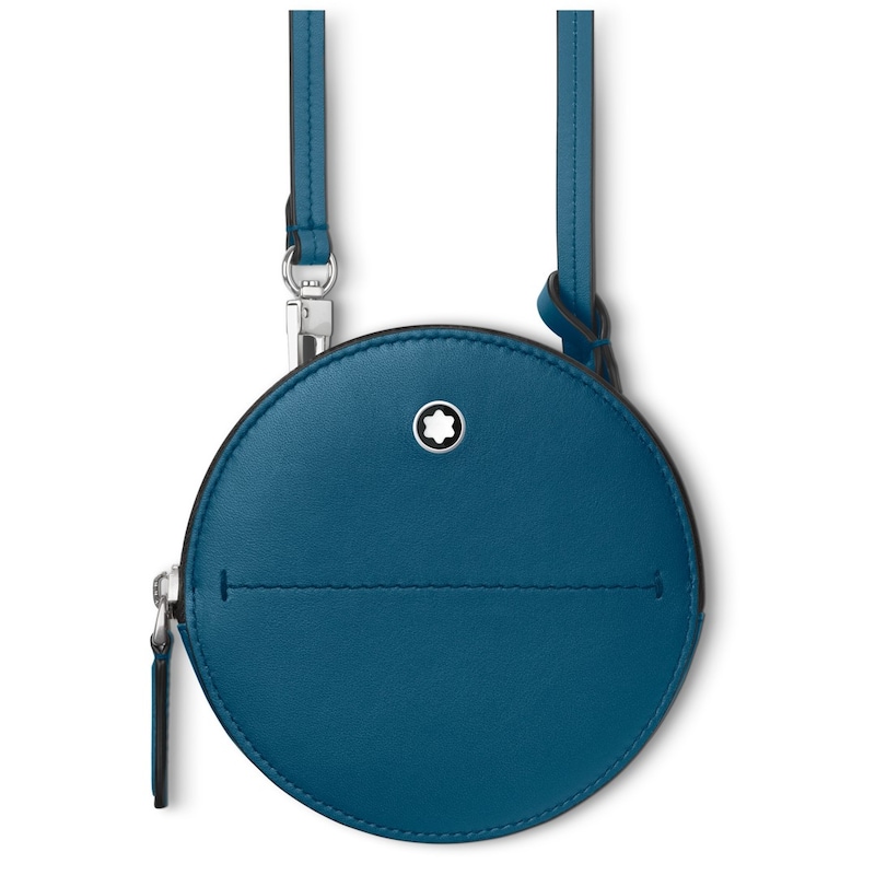 Main Image 2 of Montblanc Meisterstück Blue Leather Rounding Case