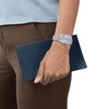 Thumbnail Image 2 of Tissot PRX Ladies' Light Blue Dial & Stainless Steel Bracelet Watch