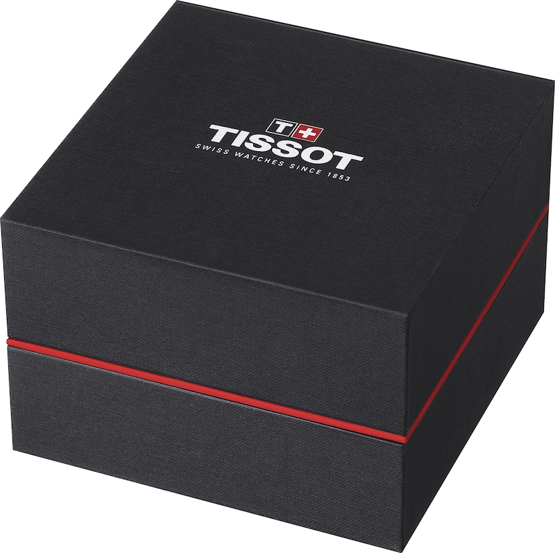 Tissot PR 100 Men's Light Blue Dial & Stainless Steel Bracelet Watch