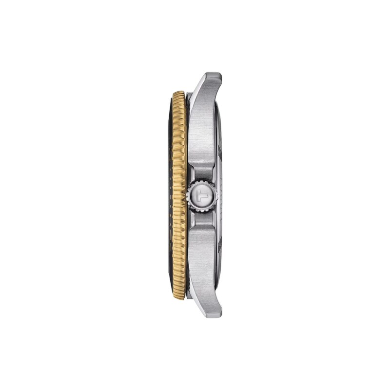 Main Image 2 of Tissot Seastar 1000 Men's Black Dial & Two Tone Bracelet Watch