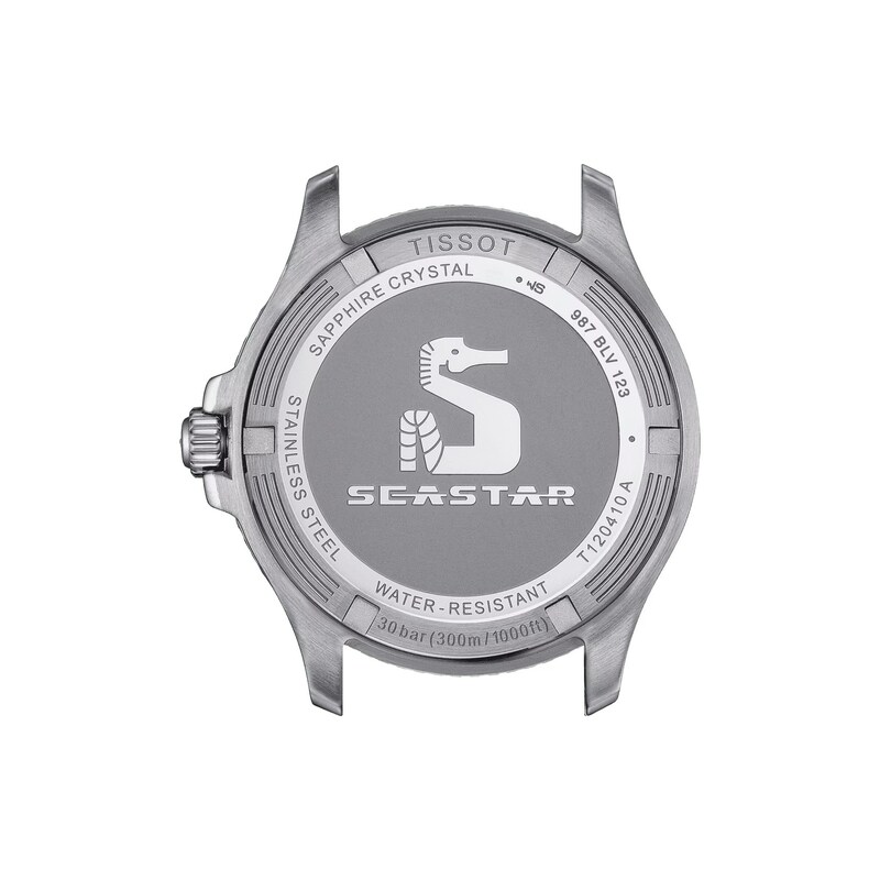 Main Image 3 of Tissot Seastar 1000 Men's Black Dial & Two Tone Bracelet Watch