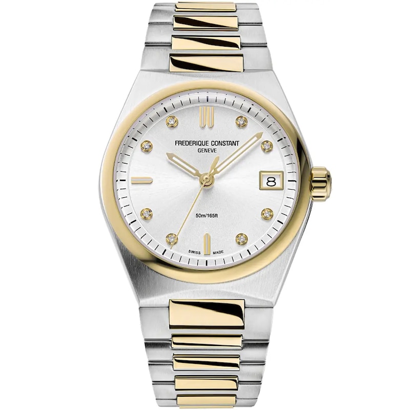 Main Image 1 of Frederique Constant Highlife Ladies' Diamond & Two Tone Bracelet Watch