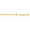 Thumbnail Image 1 of 9ct Yellow Gold Diamond Cut Bead Bracelet