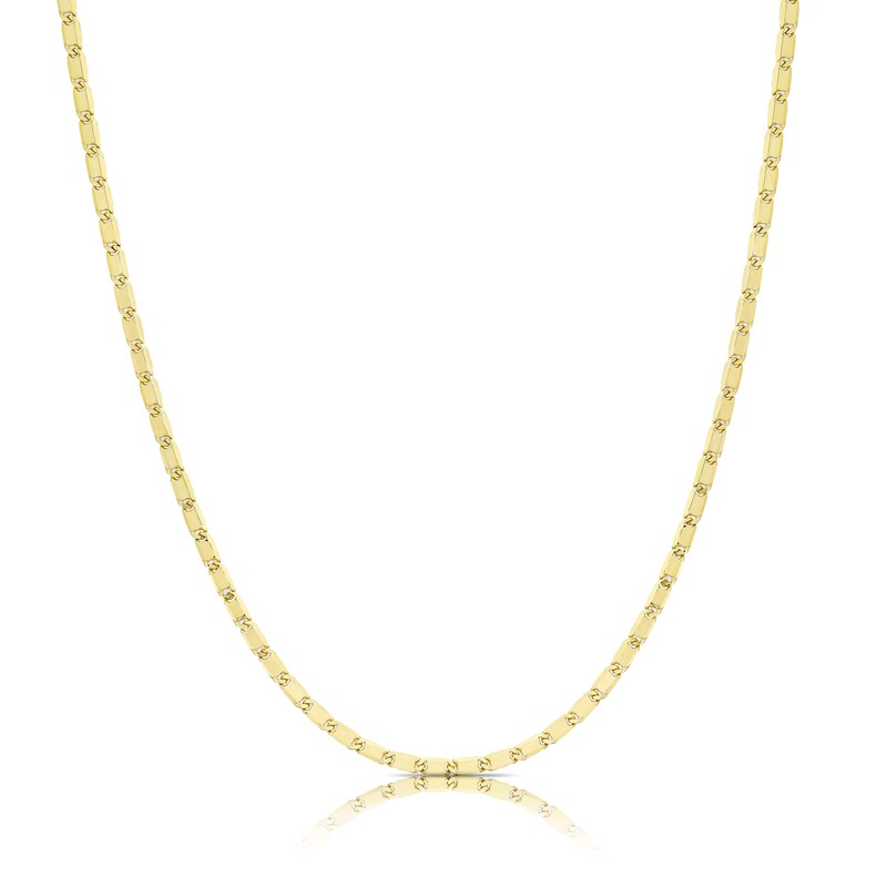 9ct Yellow Gold Polished Fancy Chain Necklace
