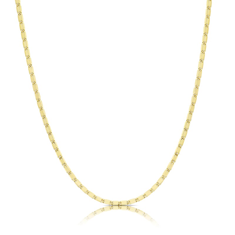 9ct Yellow Gold Polished Fancy Chain Necklace