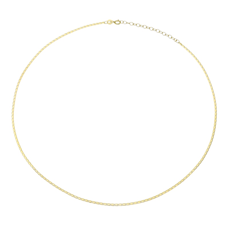 9ct Yellow Gold Polished Fancy Chain Necklace
