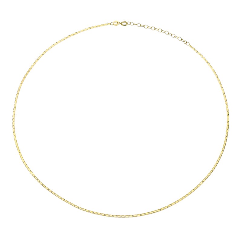 9ct Yellow Gold Polished Fancy Chain Necklace