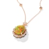 Thumbnail Image 2 of Le Vian 18ct Rose Gold Opal & 1.78ct Diamond Necklace