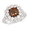Thumbnail Image 1 of Le Vian 18ct White Gold Chocolate & Vanilla 3.60ct Diamond Ring