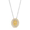 Thumbnail Image 1 of Le Vian 18ct White Gold Yellow 3.61ct Diamond Necklace