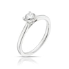 Thumbnail Image 1 of Platinum 0.50ct Diamond Round Cut Solitaire Ring