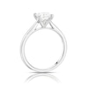 Thumbnail Image 2 of Platinum 1ct Diamond Princess Cut Solitaire Ring