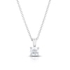 Thumbnail Image 0 of Platinum 0.50ct Diamond Round Cut Pendant