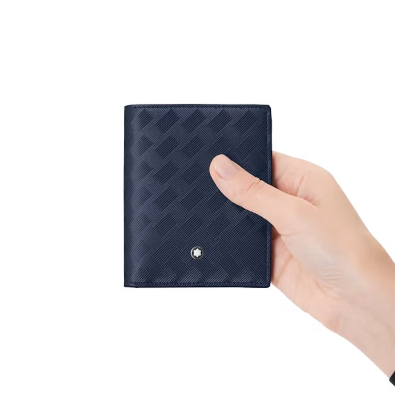 Main Image 4 of Montblanc Extreme 3.0 Compact 6CC Black Leather Wallet