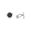 Thumbnail Image 1 of Montblanc Meisterstück Stainless Steel & Black Cufflinks
