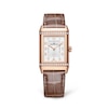 Thumbnail Image 1 of Jaeger-LeCoultre Reverso Classic Ladies' Diamond & 18ct Rose Gold Leather Watch