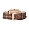 Thumbnail Image 5 of Jaeger-LeCoultre Reverso Classic Ladies' Diamond & 18ct Rose Gold Leather Watch