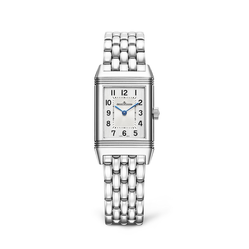 Main Image 1 of Jaeger-LeCoultre Reverso Classic Ladies' Silver Dial & Stainless Steel Bracelet Watch