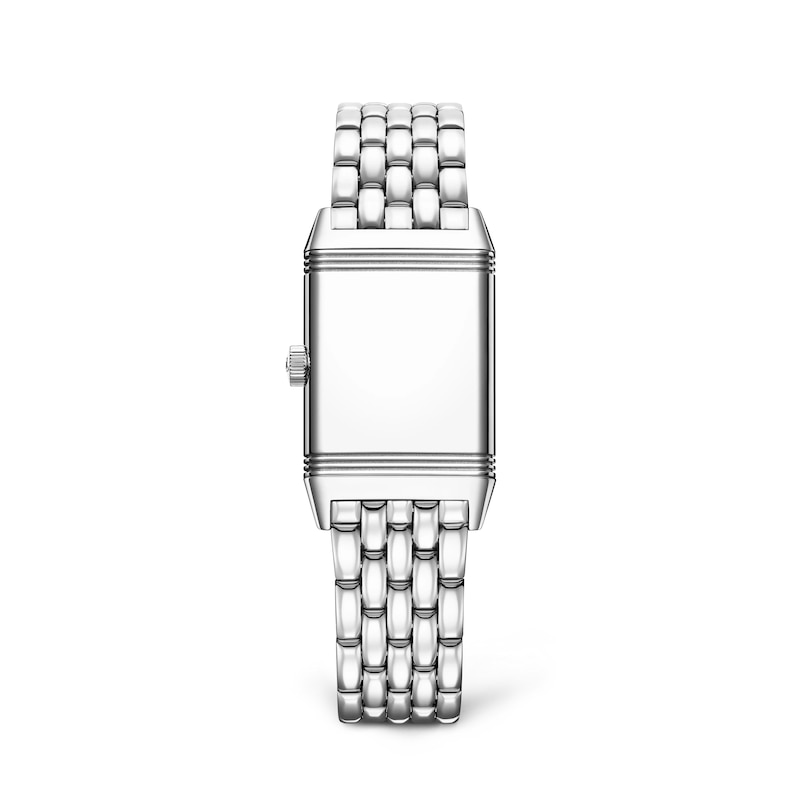 Main Image 2 of Jaeger-LeCoultre Reverso Classic Ladies' Silver Dial & Stainless Steel Bracelet Watch