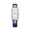 Thumbnail Image 0 of Jaeger-LeCoultre Reverso One Ladies' Diamond & Blue Alligator Leather Strap Watch