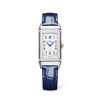 Thumbnail Image 1 of Jaeger-LeCoultre Reverso One Ladies' Diamond & Blue Alligator Leather Strap Watch