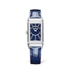 Thumbnail Image 1 of Jaeger-LeCoultre Reverso One Ladies' Diamond & Blue Alligator Leather Strap Watch