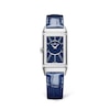 Thumbnail Image 2 of Jaeger-LeCoultre Reverso One Ladies' Diamond & Blue Alligator Leather Strap Watch