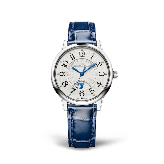 Jaeger-LeCoultre Rendez-Vous Classic Ladies’ Blue Alligator leather Strap Watch
