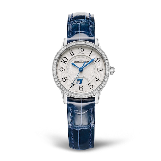 Jaeger-LeCoultre Rendez-Vous Classic Ladies’ 60 Diamond Bezel & Leather Strap Watch