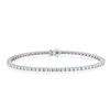 Thumbnail Image 0 of 18ct White Gold 4ct Diamond Tennis Bracelet