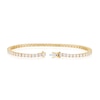 Thumbnail Image 2 of 18ct Yellow Gold 5ct Diamond Tennis Bracelet