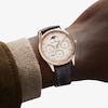 Thumbnail Image 7 of Jaeger-LeCoultre Master Ultra Thin Men's 18ct Rose Gold & Brown Alligator Leather Watch