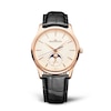 Thumbnail Image 0 of Jaeger-LeCoultre Master Ultra Thin Men's 18ct Rose Gold & Black Alligator Leather Watch