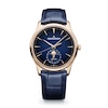 Thumbnail Image 0 of Jaeger-LeCoultre Master Ultra Thin Men's 18ct Rose Gold & Blue Leather Strap Watch