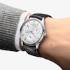 Thumbnail Image 3 of Jaeger-LeCoultre Master Ultra Thin Men's Silver Dial & Black Alligator Leather Watch