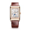 Thumbnail Image 1 of Jaeger-LeCoultre Reverso Tribute Men's Brown Calfskin Leather Strap Watch