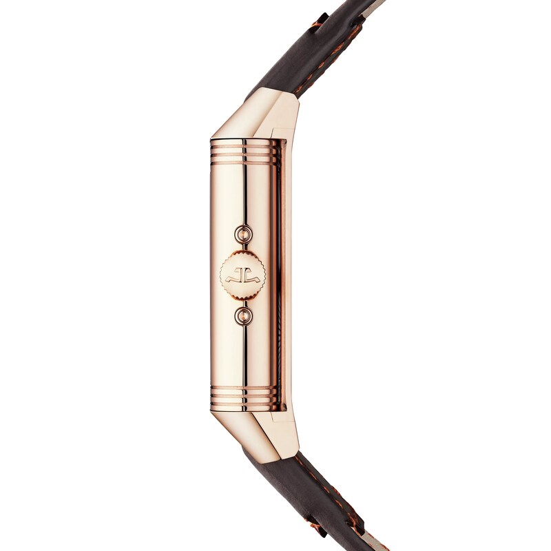 Main Image 2 of Jaeger-LeCoultre Reverso Tribute Men's Brown Calfskin Leather Strap Watch
