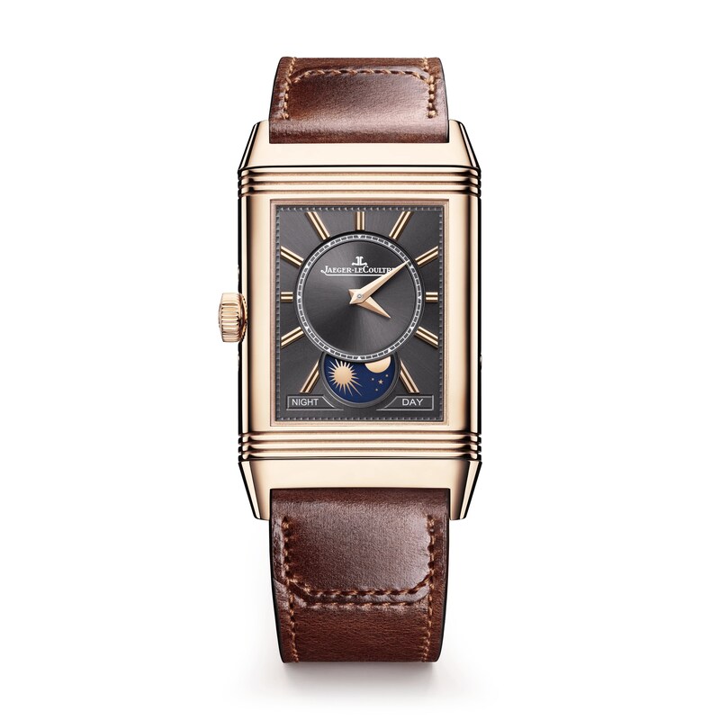 Main Image 3 of Jaeger-LeCoultre Reverso Tribute Men's Brown Calfskin Leather Strap Watch
