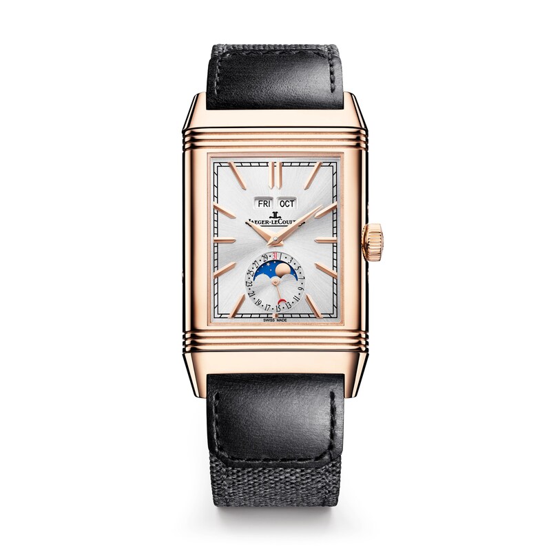 Main Image 4 of Jaeger-LeCoultre Reverso Tribute Men's Brown Calfskin Leather Strap Watch