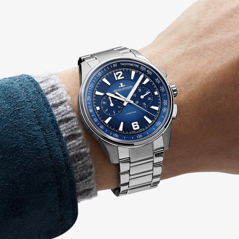 Jaeger-LeCoultre Polaris Men's Blue Dial & Stainless Steel Bracelet Watch